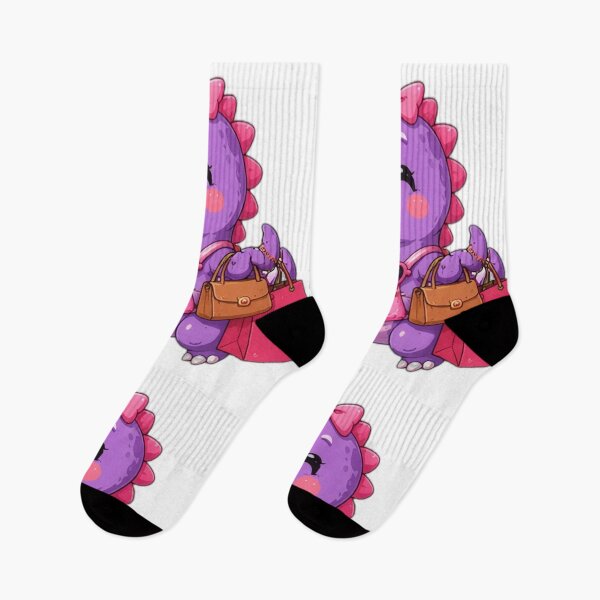 Item preview, Cute Fashionista Dinosaur Sticker designed and sold by DailyDoodlesBySumbul.