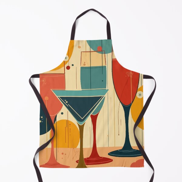 Artikelvorschau, Weingläser und Cocktailgläser mit dünnem Stiel im Retro-Design entworfen und verkauft von taiche.