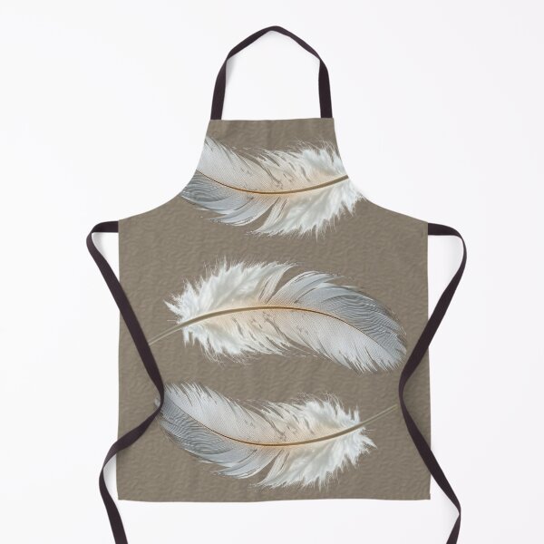 Item preview, Boho White Feathers on Dark Taupe | Elegant Feather Design | Neutral Bohemian Home Decor | Minimalist Nature Art | Modern rustic style designed and sold by PureHopeStudio.