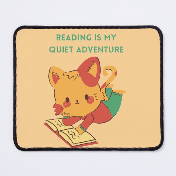 Item preview, Reading is my quiet adventure designed and sold by creativityisfun.