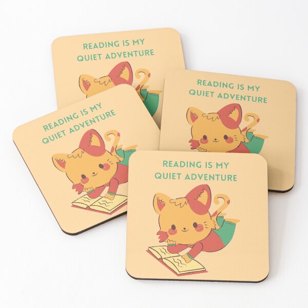 Item preview, Reading is my quiet adventure designed and sold by creativityisfun.