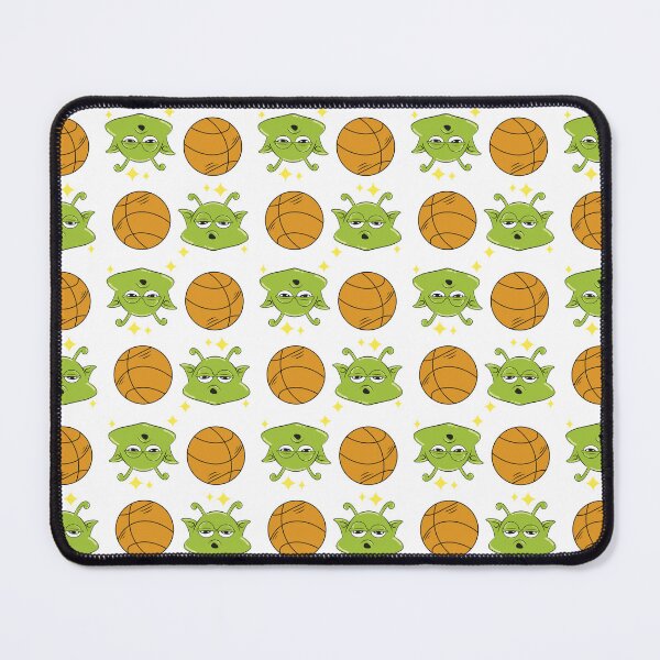 Item preview, Cute Basketball Alien Seamless Pattern | Funny Sports Cartoon designed and sold by Mammoths.