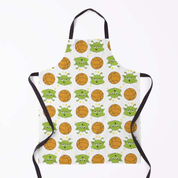Item preview, Cute Basketball Alien Seamless Pattern | Funny Sports Cartoon designed and sold by Mammoths.