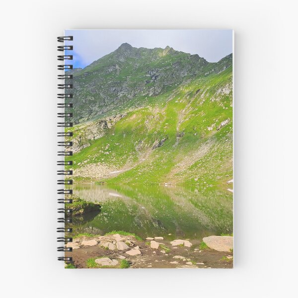 Item preview, Balea Lake Mountain Slope – Romania Alpine Print designed and sold by MSMPrintDesign.