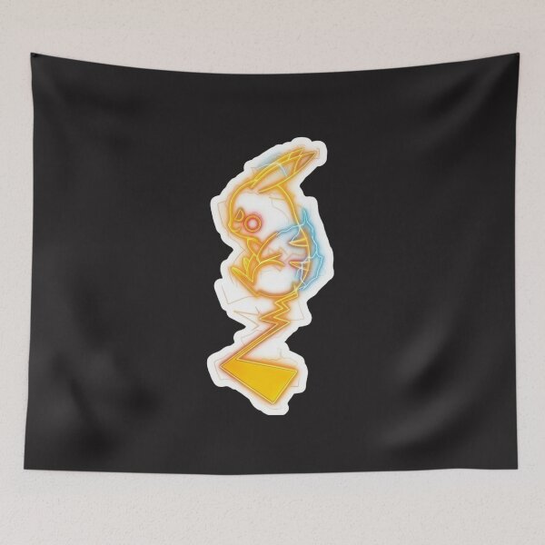 Item preview, Electric Mouse Neon Sign - Anime Lightning Aesthetic Art designed and sold by alalame.