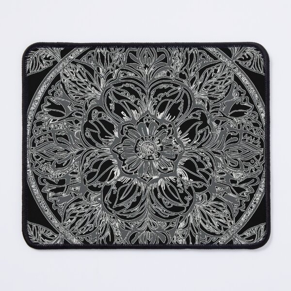 Item preview, Hibiscus Folk Embroidery Mandala Clipart Collection 13 designed and sold by PlayPlearnZone.
