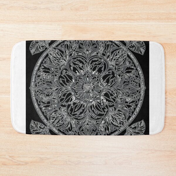 Item preview, Hibiscus Folk Embroidery Mandala Clipart Collection 13 designed and sold by PlayPlearnZone.