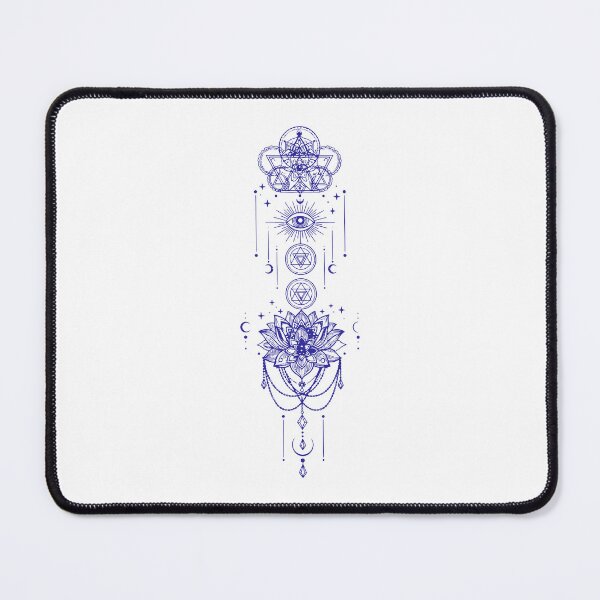 Item preview, Spirituality Sacred Geometry Lotus Flower Zen designed and sold by LuminOrb.