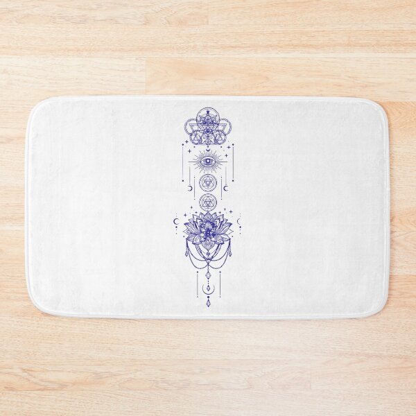 Item preview, Spirituality Sacred Geometry Lotus Flower Zen designed and sold by LuminOrb.