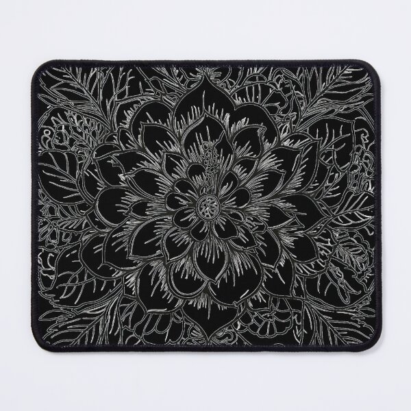 Item preview, Hibiscus Folk Embroidery Mandala Clipart Collection 14 designed and sold by PlayPlearnZone.