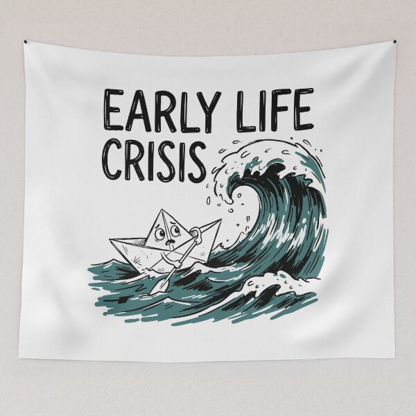 Item preview, Early Life Crisis designed and sold by bihtti.