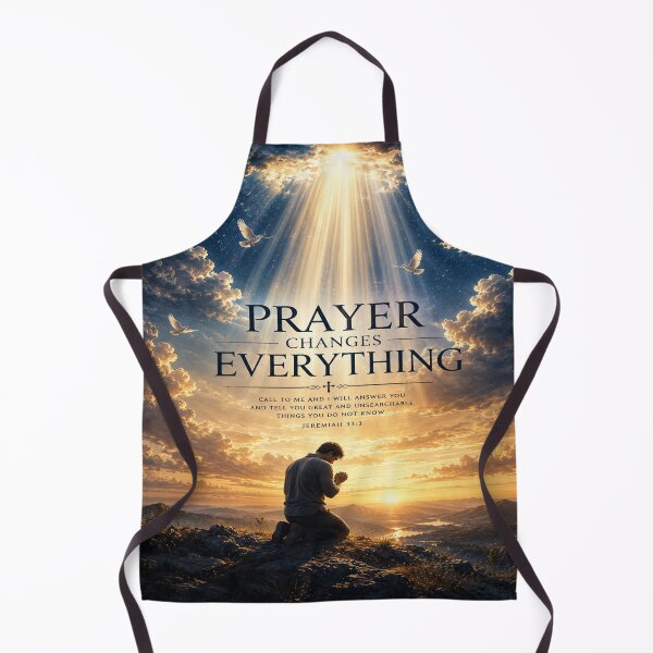 Item preview, Prayer Changes Everything Christian Artwork designed and sold by Faith & Grace design .