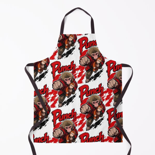 Item preview, Cute Funny Baby Macaque Punch - The Monkey Lover Kun Team Viral Meme Design designed and sold by DUMEJE.