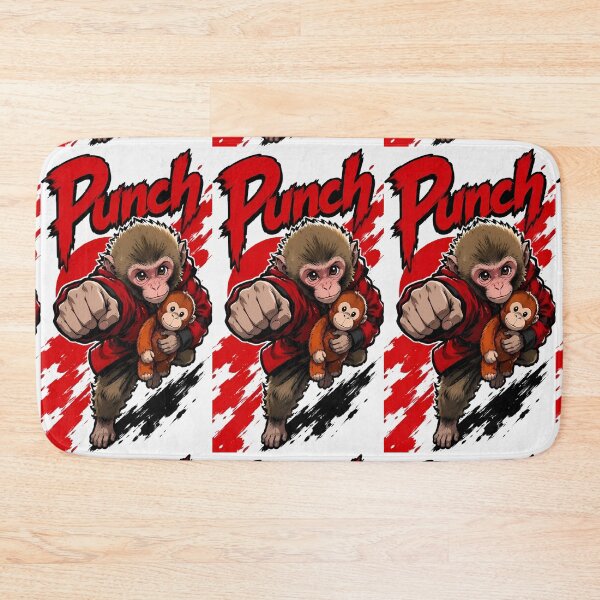 Item preview, Cute Funny Baby Macaque Punch - The Monkey Lover Kun Team Viral Meme Design  designed and sold by DUMEJE.