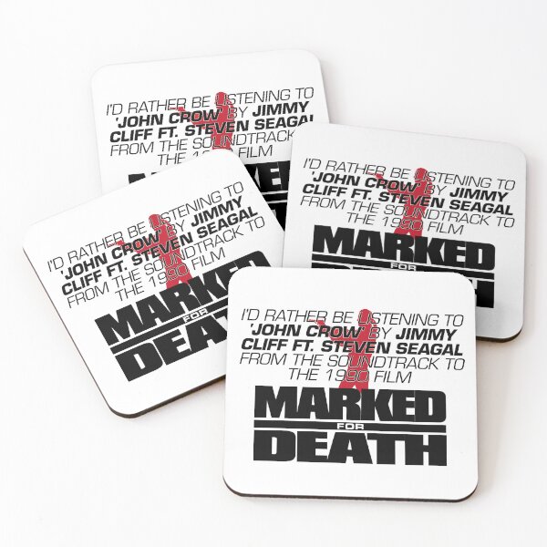 Item preview, Marked for Death - I'd Rather... designed and sold by redjackalpress.