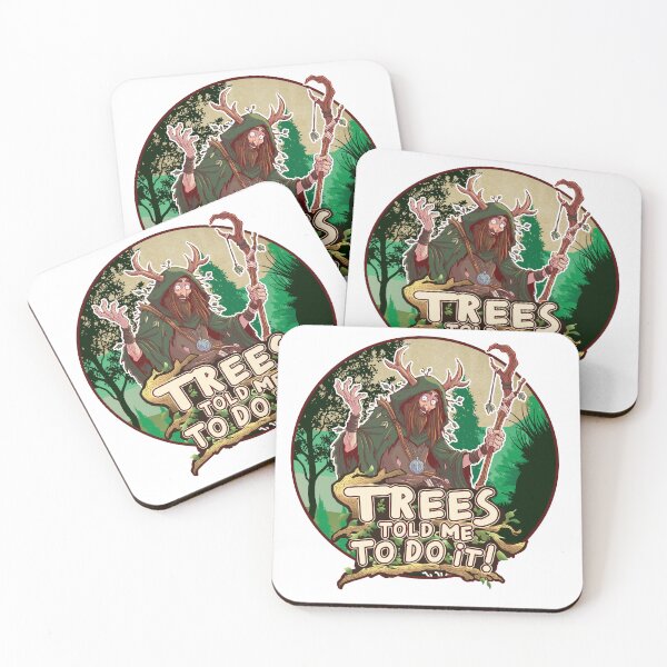Item preview, Trees Told Me To Do It! | Funny Druid RPG Design designed and sold by Dart-Ambrose.