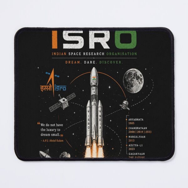 Item preview, Inspired by India's Journey to Space | Space Exploration Design designed and sold by cosmorastudio.