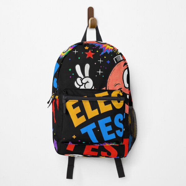 Item preview, Electrical Testicle Festival Funny Psychedelic Rainbow Electro Brain Trippy Design designed and sold by RuperDelois.