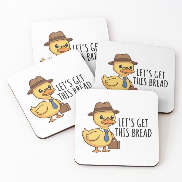 Item preview, Lets Get This Bread Cute Business Duck  designed and sold by raedattia.