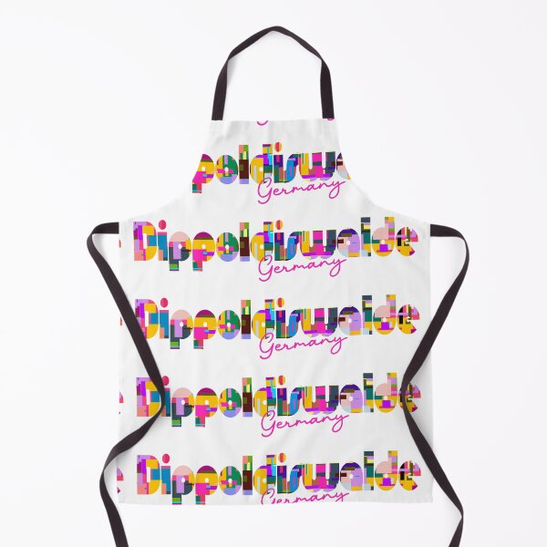 Item preview, Dippoldiswalde, Germany, Vibrant Abstract City Typography Art designed and sold by Wanderful-roads.