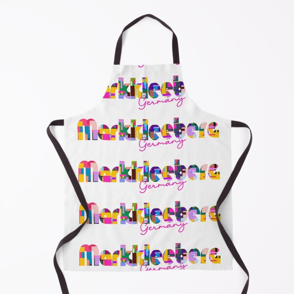 Item preview, Markkleeberg, Germany, Vibrant Abstract City Typography Art designed and sold by Wanderful-roads.