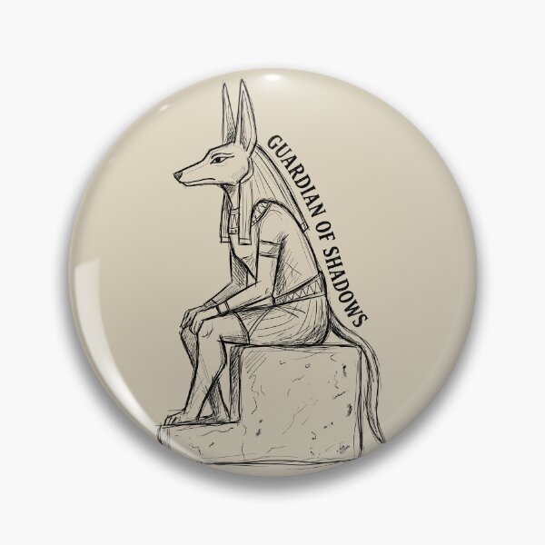 Item preview, Jackal Sentinel - Egyptian Mythology designed and sold by bapupa.