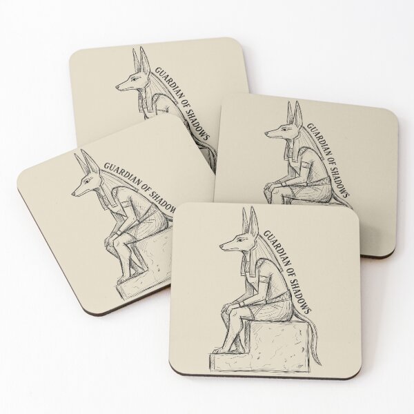Item preview, Jackal Sentinel - Egyptian Mythology designed and sold by bapupa.