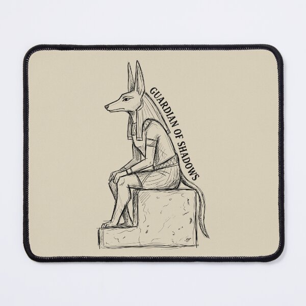 Item preview, Jackal Sentinel - Egyptian Mythology designed and sold by bapupa.
