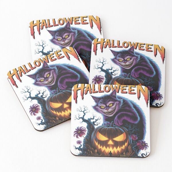 Item preview, Cheshire cat - Happy Halloween designed and sold by BobaTeeStore.