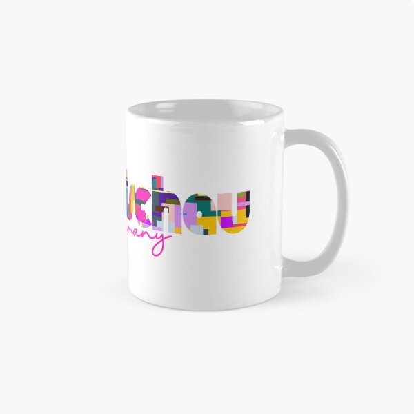 Item preview, Crimmitschau, Germany, Vibrant Abstract City Typography Art designed and sold by Wanderful-roads.
