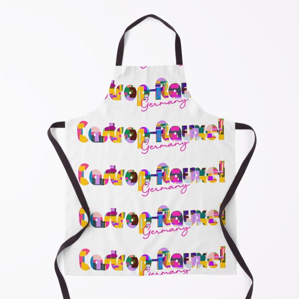 Item preview, Castrop-Rauxel, Germany, Vibrant Abstract City Typography Art designed and sold by Wanderful-roads.