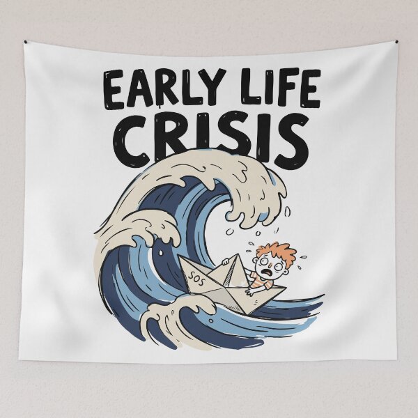 Item preview, Early Life Crisis designed and sold by bihtti.