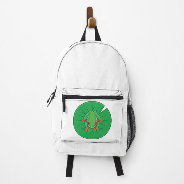 Item preview, Red Eyed Tree Frog Top Down Lily Pad designed and sold by ArcApparel2020.