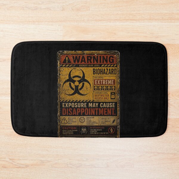 Item preview, SIGNS - Warning Biohazard - Exposure May Cause Disappointment designed and sold by MetusArt.