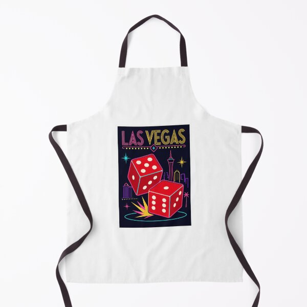Item preview, Vintage Las Vegas Red Dice Travel Poster designed and sold by Beyond Destinations.