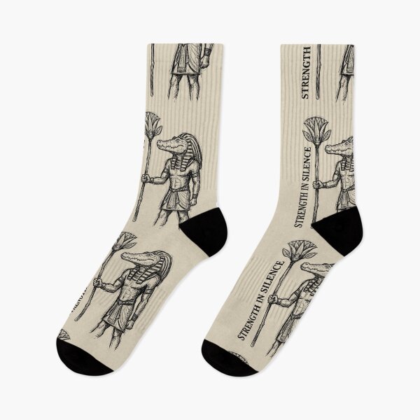 Item preview, Sobek Jaw - Egyptian Mythology designed and sold by bapupa.
