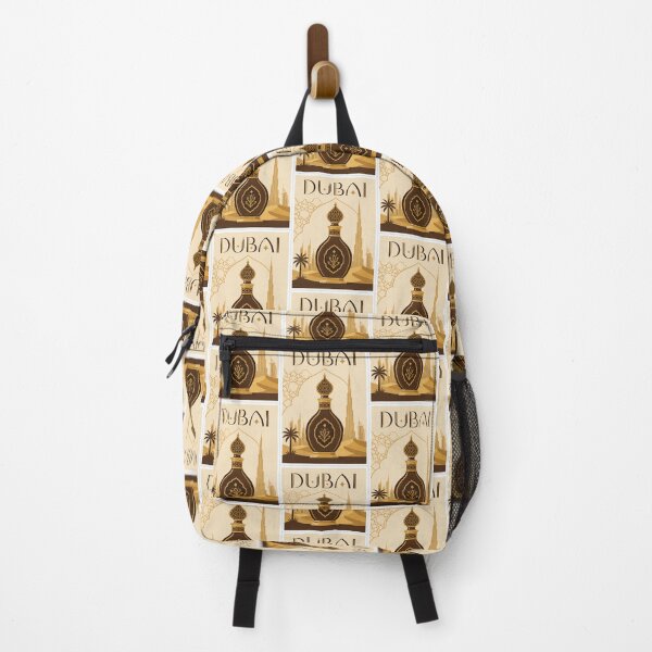 Item preview, Vintage Dubai UAE Oud Perfume Travel Poster designed and sold by Beyond Destinations.