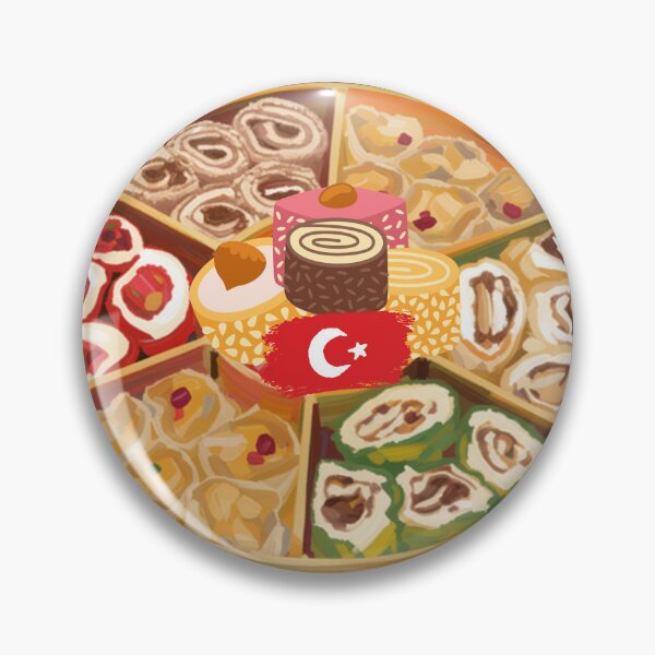 Item preview, Sweet Lokum Dessert Illustration designed and sold by AnulaArt.