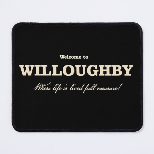 Item preview, Welcome to Willoughby - Twilight Zone art designed and sold by redjackalpress.