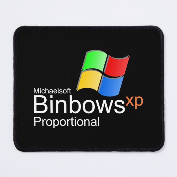 Item preview, Michaelsoft Binbows XP (white text) designed and sold by Jefrox.