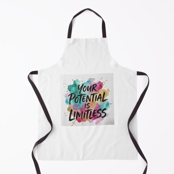 Item preview, Your Potential Is Limitless - Colorful Watercolor Motivation designed and sold by HayaasBoutique.
