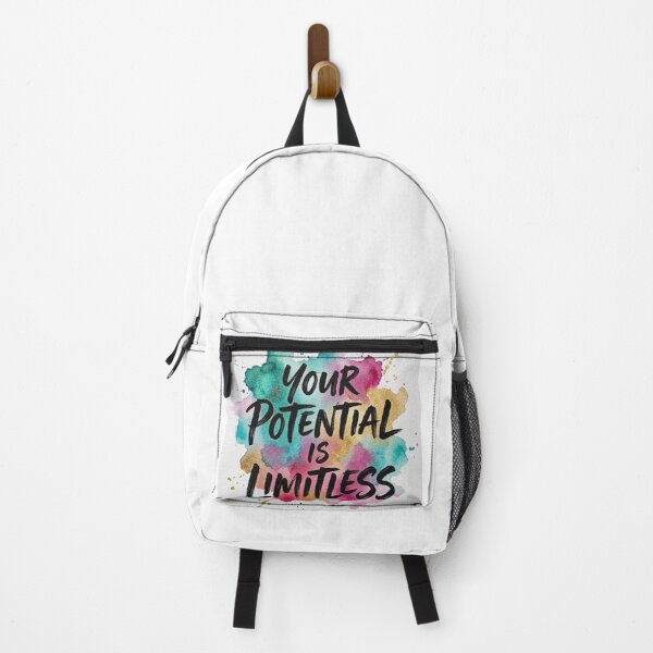 Item preview, Your Potential Is Limitless - Colorful Watercolor Motivation designed and sold by HayaasBoutique.