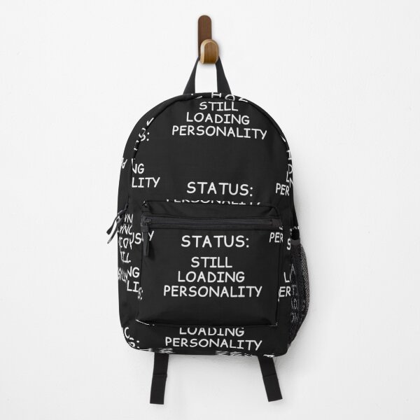 Item preview, Status: Still Loading Personality | Minimalist Typography Humor Design designed and sold by Cordilla_Xevoc.