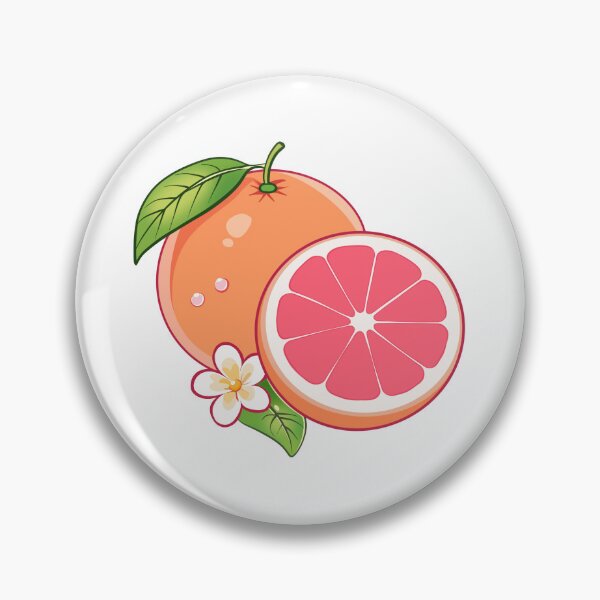 Item preview, Kawaii Pink Grapefruit Drink designed and sold by KJackArtwork.