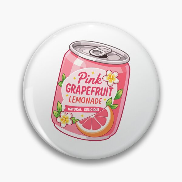 Item preview, Kawaii Pink Grapefruit Drink designed and sold by KJackArtwork.