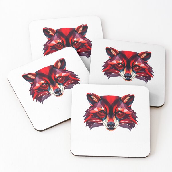 Item preview, Raccoon Geometric Low Poly - Modern Graphic Art T- designed and sold by QuirkThreadsCo.