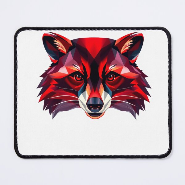 Item preview, Raccoon Geometric Low Poly - Modern Graphic Art T- designed and sold by QuirkThreadsCo.