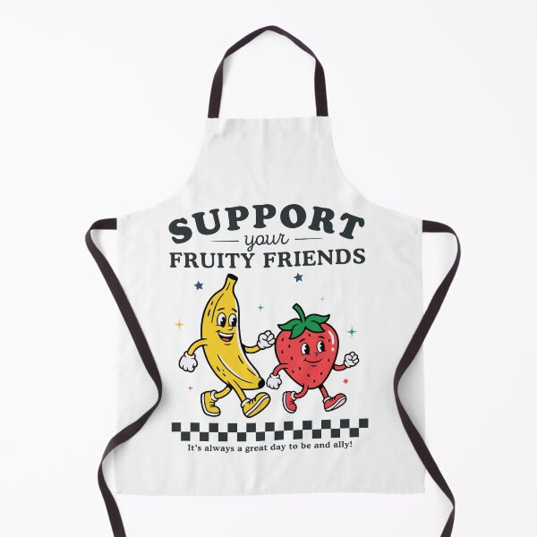 Item preview, Support Your Fruity Friends Funny LGBT Pride designed and sold by Hedoraxe.
