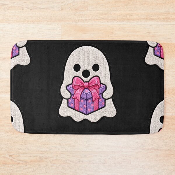 Item preview, Cute Ghost Gift Kawaii Embroidery Patch Design designed and sold by ColorSplash123.