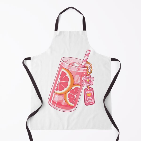 Item preview, Kawaii Pink Grapefruit Drink designed and sold by KJackArtwork.
